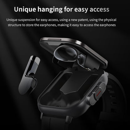 DENASH Smart Watch with Earbuds 2.01" HD Screen Fitness Watch 2 in 1 Smartwatch and Earbuds