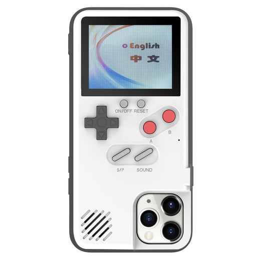 Nostalgia Gameboy Case for iPhone 8- iPhone 14 Pro Handheld Retro 36 Classic Games